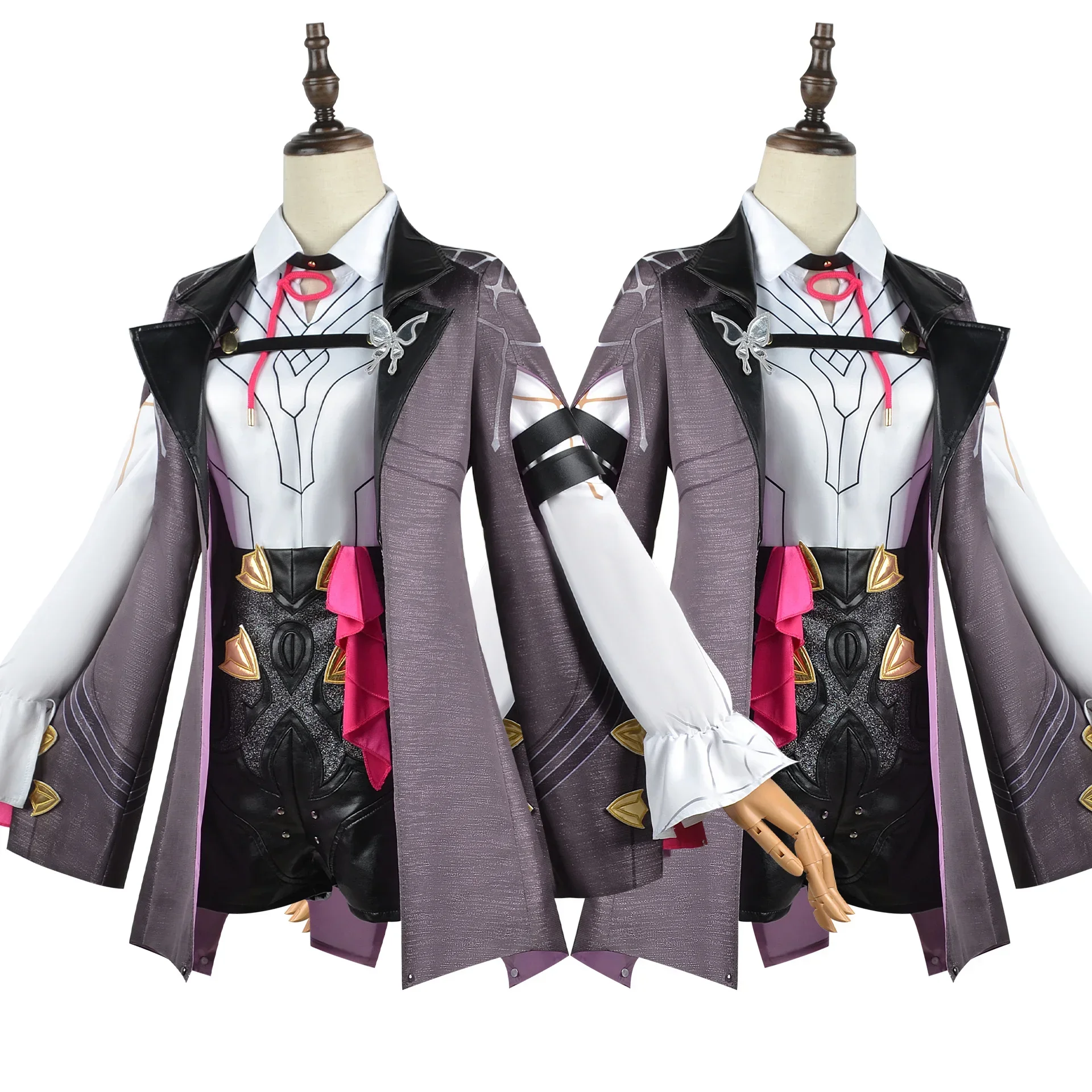 Embroidery Dress - Honkai Star Rail Kafka Cosplay Gotik