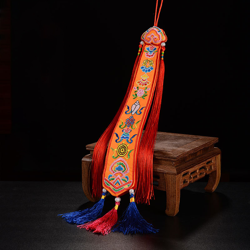 Embroidery Ribbon - Tibet Kurdele Bayrakları Nepal El Yapımı
