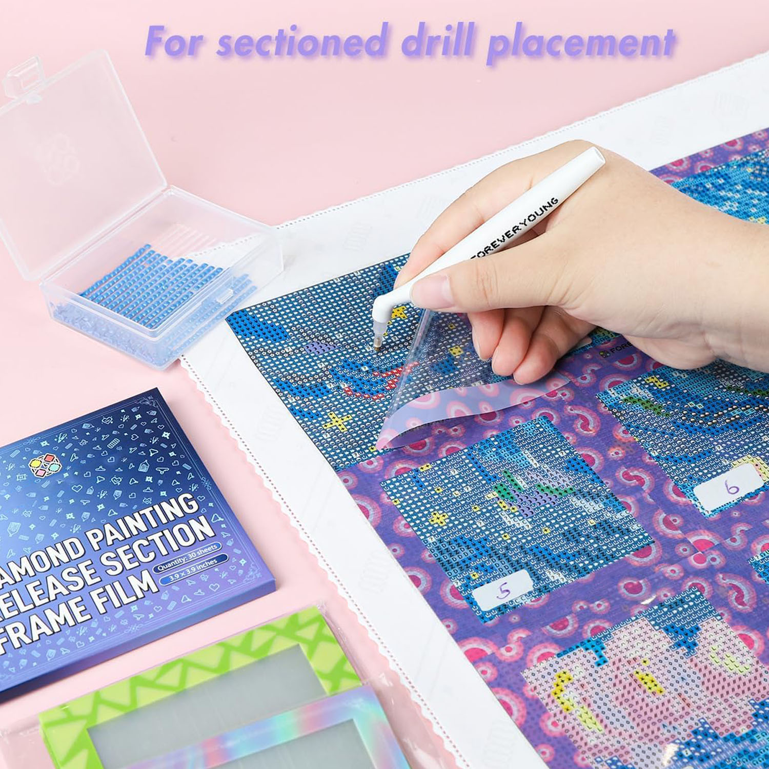 30 adet elmas boyama araçları  - Embroidery Details incelemesi ve fiyatı