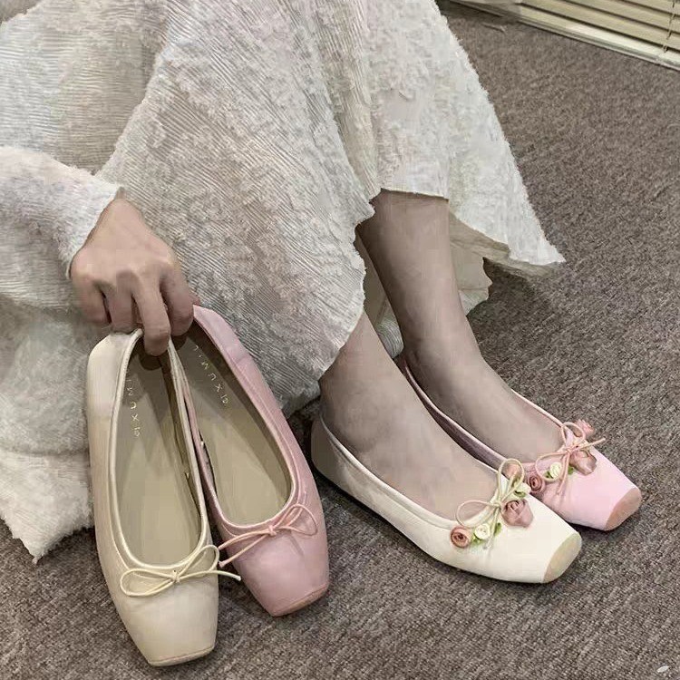 Kadın Flats Bow Marie Janes Ay - Embroidery Dress incelemesi ve fiyatı