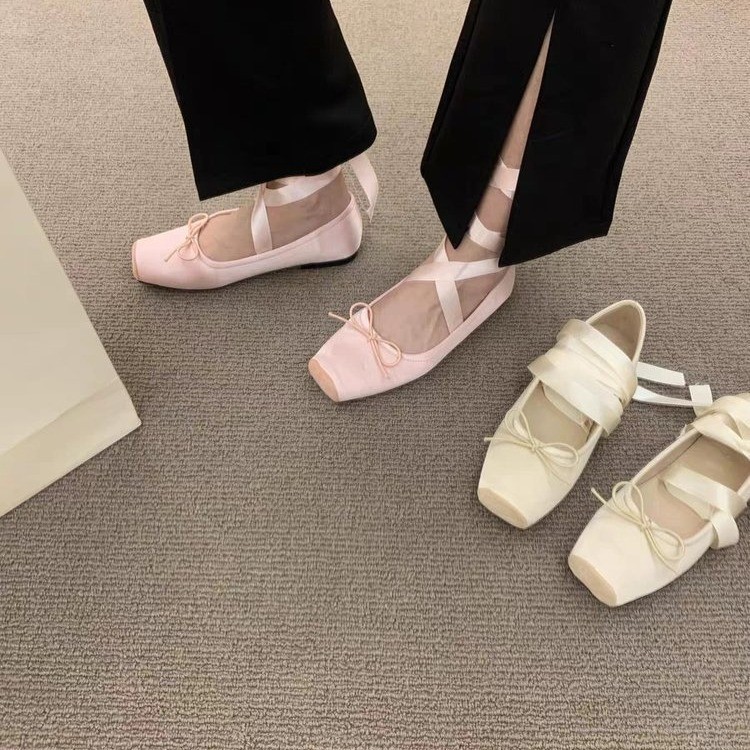 Kadın Flats Bow Marie Janes Ay - Embroidery Dress incelemesi ve fiyatı