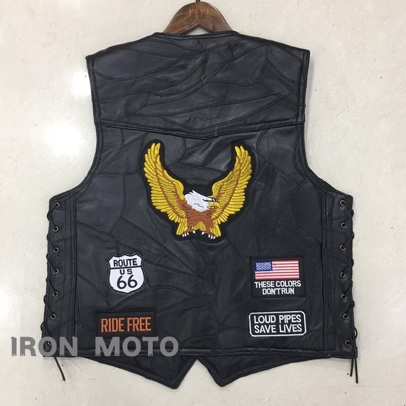 YENI Motosiklet Yelekleri Erke - Embroidery On Leather incelemesi ve fiyatı