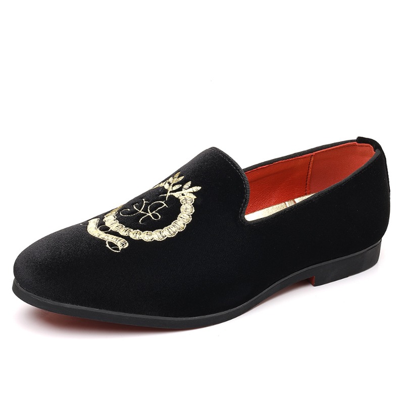 Lüks Tasarımcı Loafer'lar Süet - Embroidery On Leather incelemesi ve fiyatı