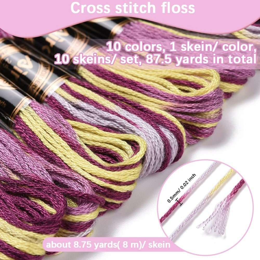 6 Iplikçik Mor Alacalı Nakış I - Embroidery Stitch incelemesi ve fiyatı