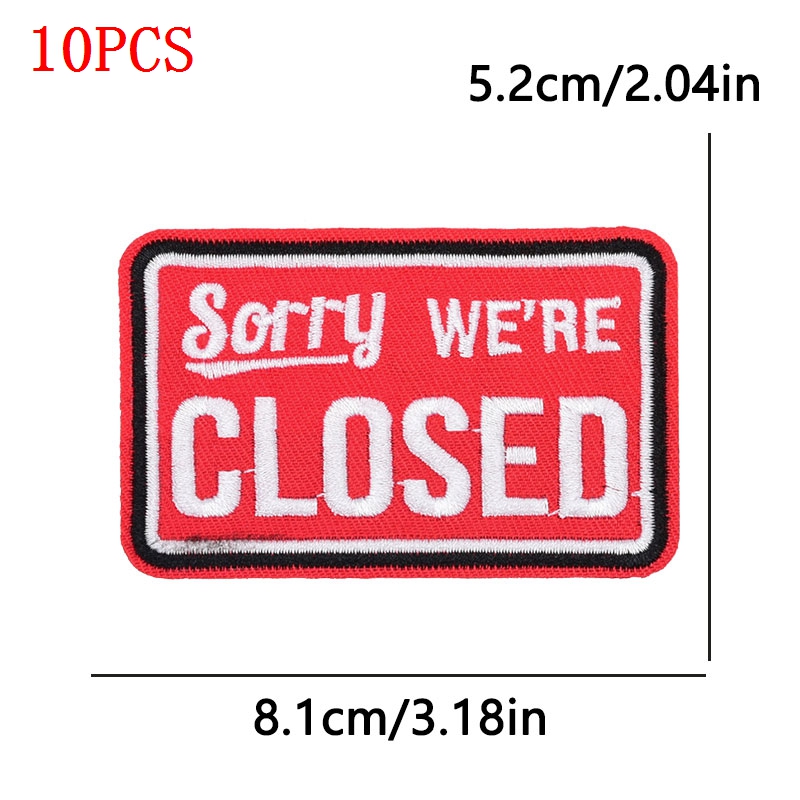 10 adet/takım NYC nakış yamala - Embroidery Nyc incelemesi ve fiyatı