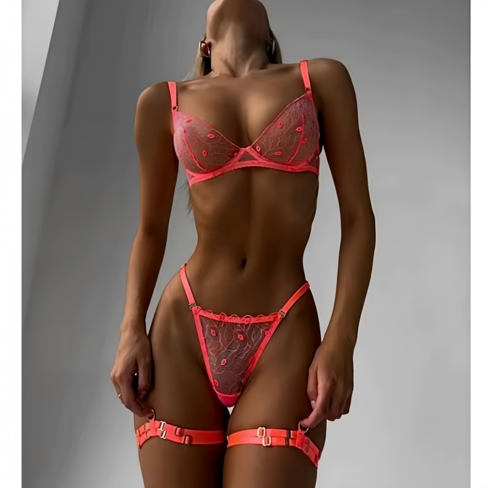 Turuncu Dudak Nakış Sexy Linge - Embroidery Lips incelemesi ve fiyatı
