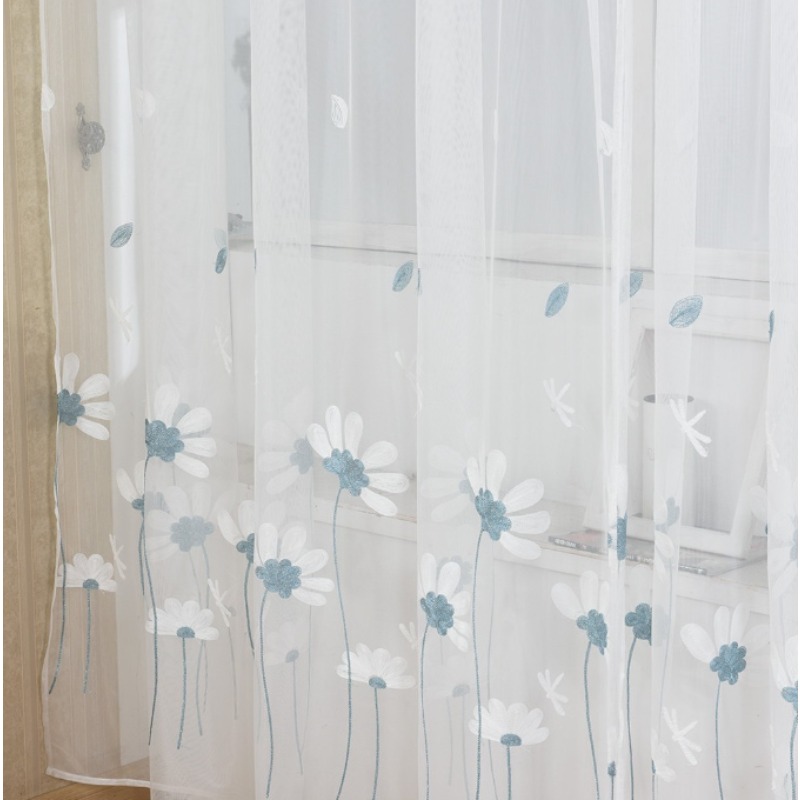 Basit Modern Pastoral Tarzı Na - Embroidery Daisy Flower incelemesi ve fiyatı
