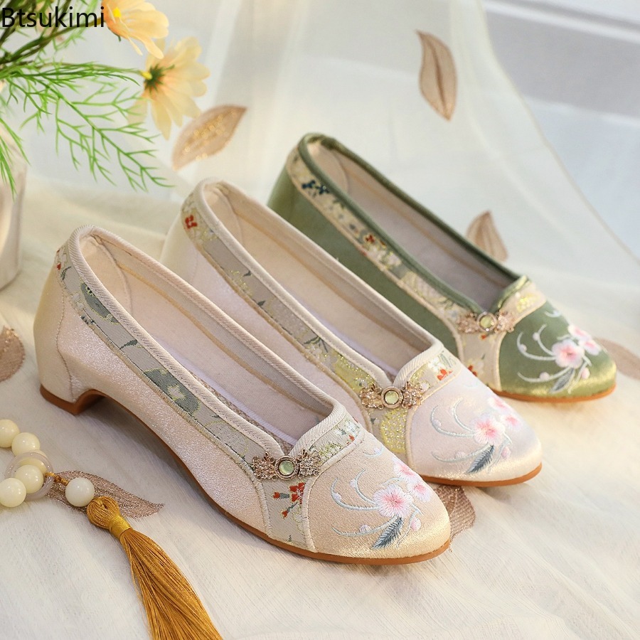 2026 yeni kadın ayakkabıları e - Embroidery Shoes incelemesi ve fiyatı