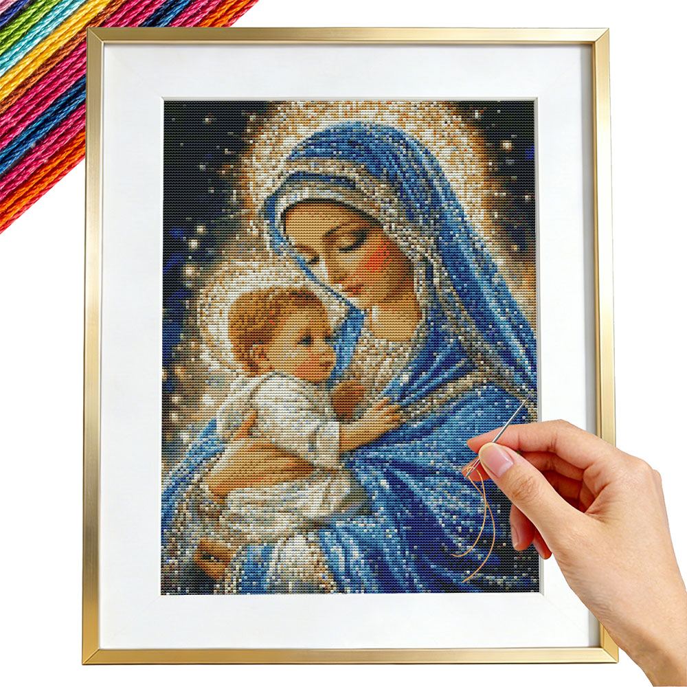 Çapraz dikiş bakire meryem din - Embroidery Guide Paper incelemesi ve fiyatı