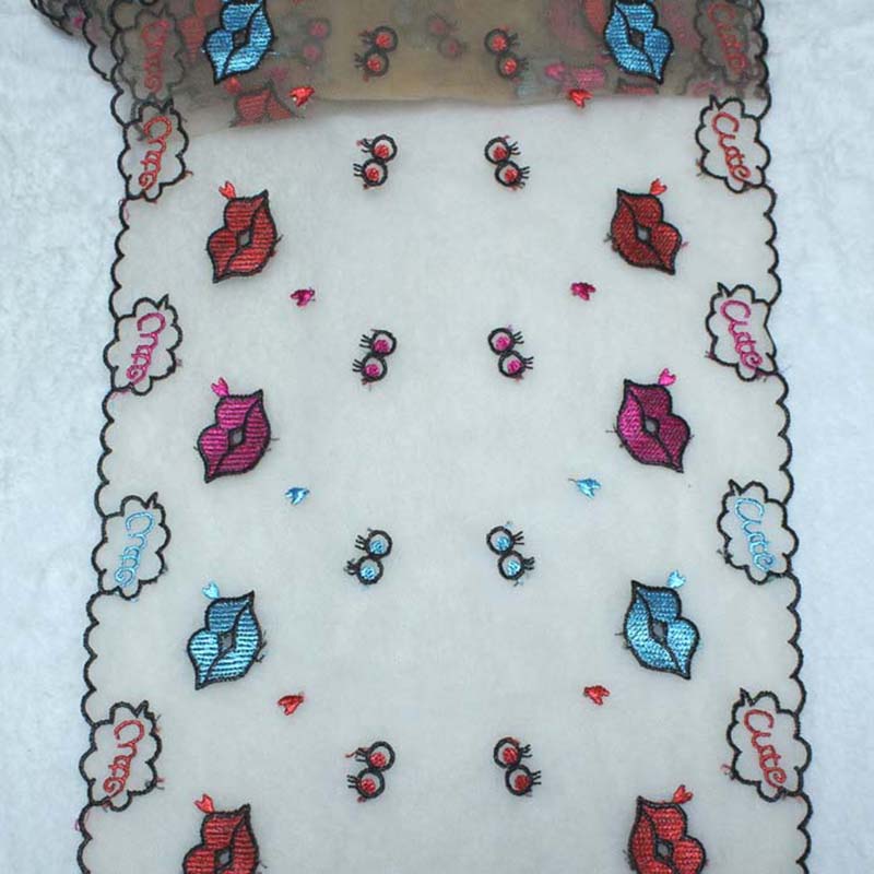 20 yarda çift renkli dudak des - Embroidery Lips incelemesi ve fiyatı