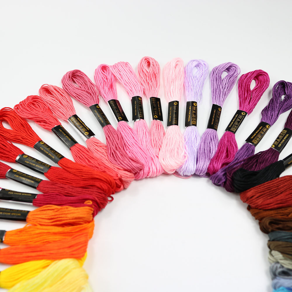Sabit 50 renkli kanaviçe ipliğ - Embroidery Stitch incelemesi ve fiyatı