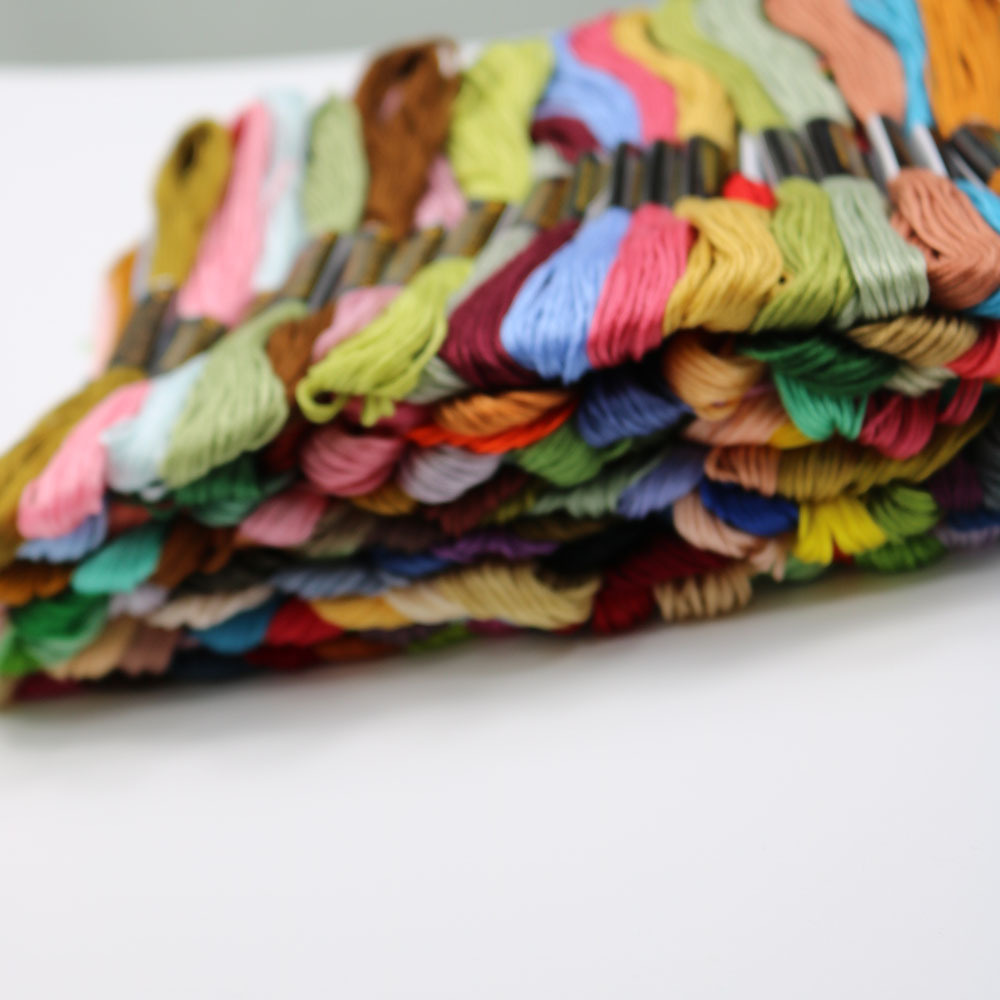 Sabit 50 renkli kanaviçe ipliğ - Embroidery Stitch incelemesi ve fiyatı