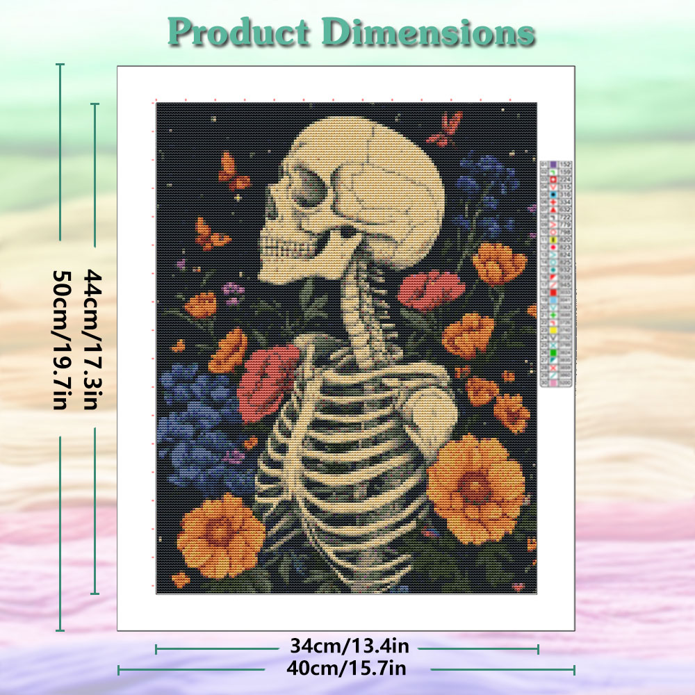 11CT Papatya İskeleti Çapraz D - Embroidery Daisy Flower incelemesi ve fiyatı