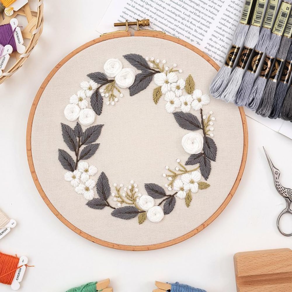 8 Skeins 70 Metre Gri Dostluk  - Embroidery Stitch incelemesi ve fiyatı