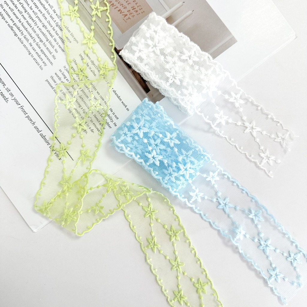 Yıldız İşlemeli Kurdele Yumuşa - Embroidery Ribbon incelemesi ve fiyatı