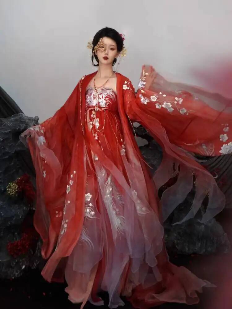 Hanfu'da Kadınlar Ağır İşlemel - Embroidery Cotton incelemesi ve fiyatı