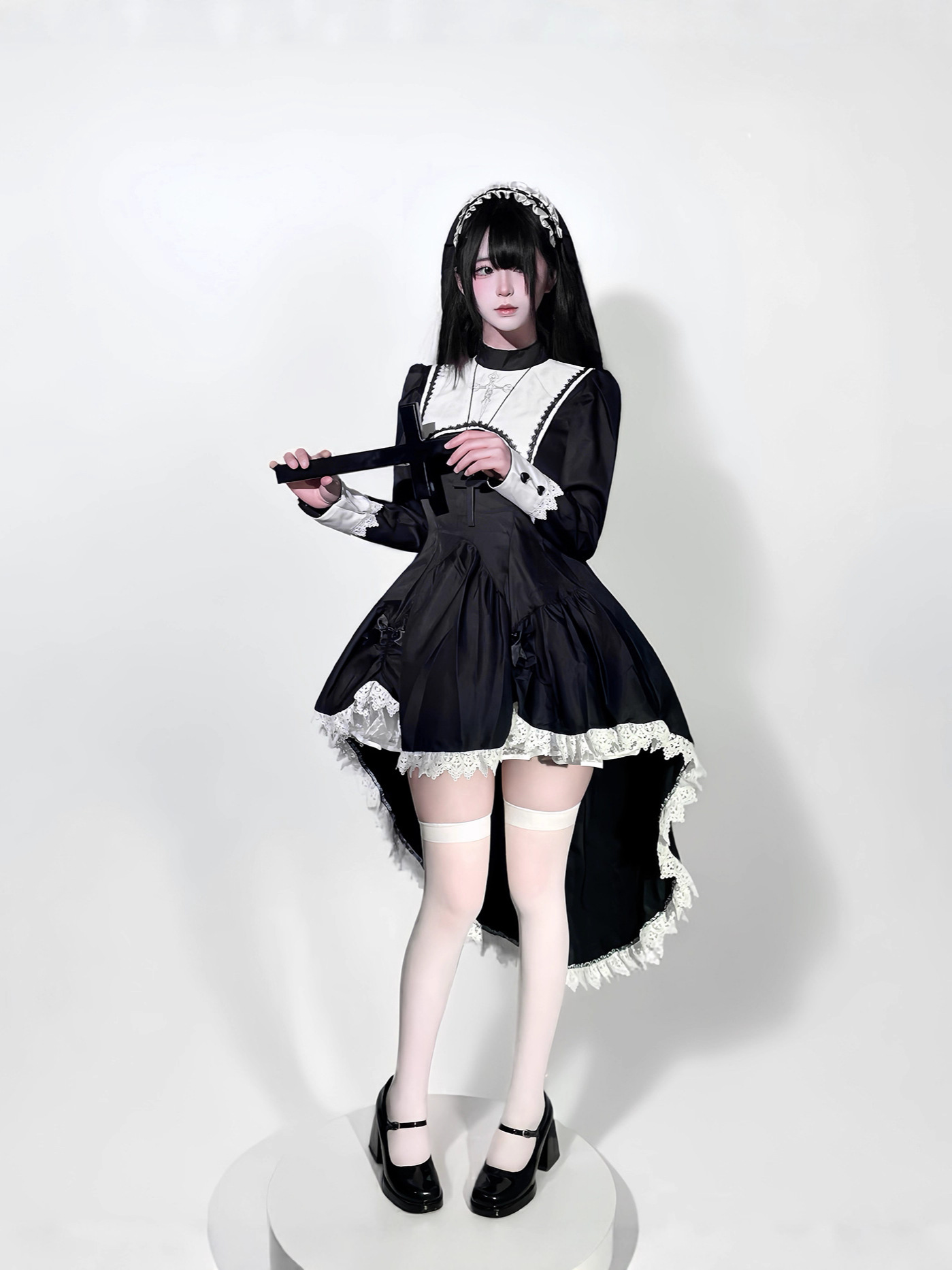 Gotik tarzı koyu nakış çapraz  - Embroidery Dress incelemesi ve fiyatı