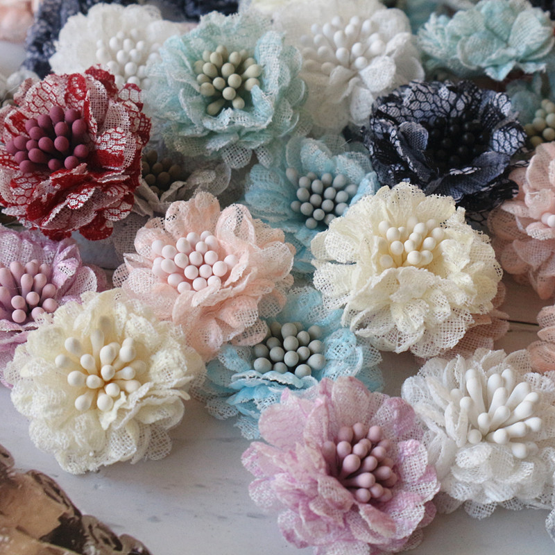 10 adet 3 CM El Yapımı Küçük D - Embroidery Daisy Flower incelemesi ve fiyatı