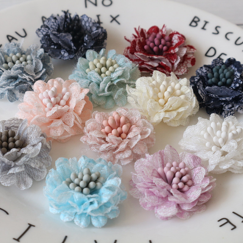 10 adet 3 CM El Yapımı Küçük D - Embroidery Daisy Flower incelemesi ve fiyatı
