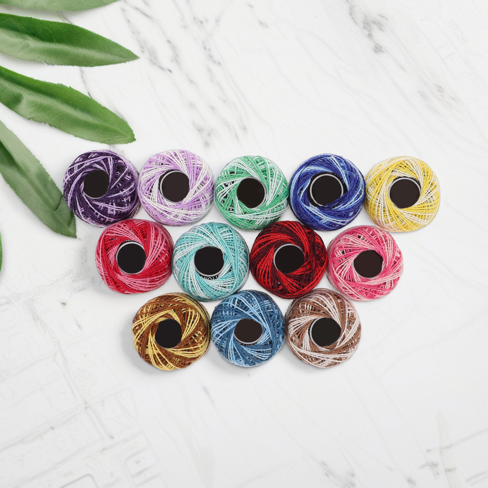 12 Parça Renkli Pamuk Nakış İp - Embroidery Stitch incelemesi ve fiyatı
