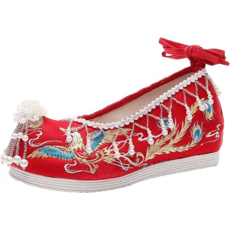 Kadınlar Yeni Kırmızı İşlemeli - Embroidery Shoes incelemesi ve fiyatı