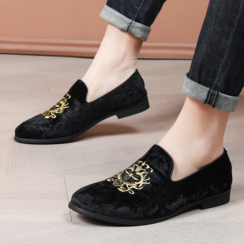 Bahar yeni erkek deri rahat ay - Embroidery On Leather incelemesi ve fiyatı