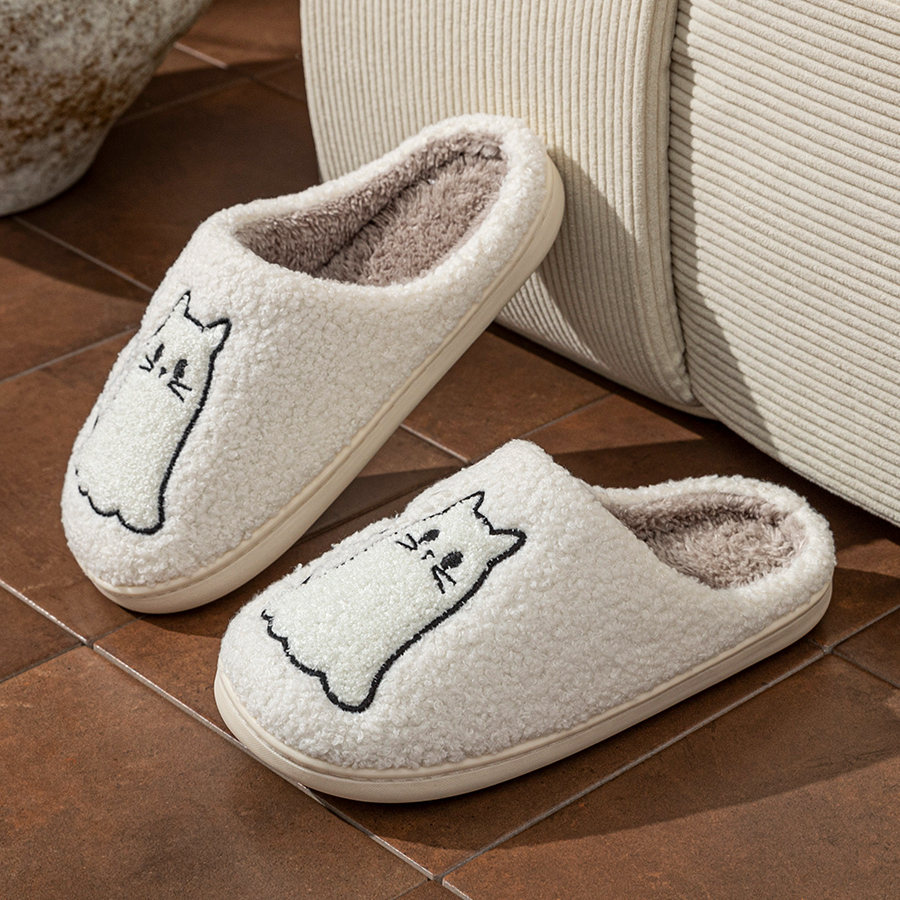 Moda Sevimli Çizgi Kedi Desenl - Embroidery Shoes incelemesi ve fiyatı