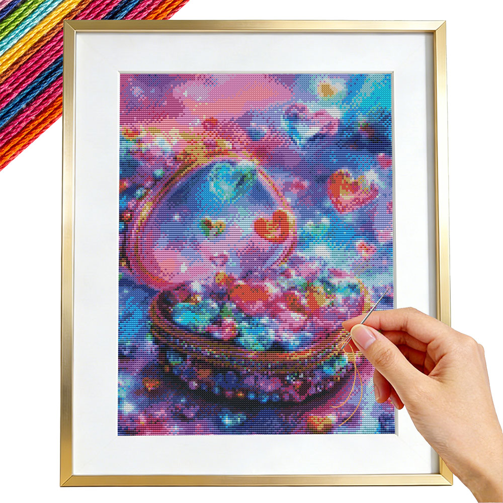 Nakış Kitleri Kalp Aşk Manzara - Embroidery Guide Paper incelemesi ve fiyatı