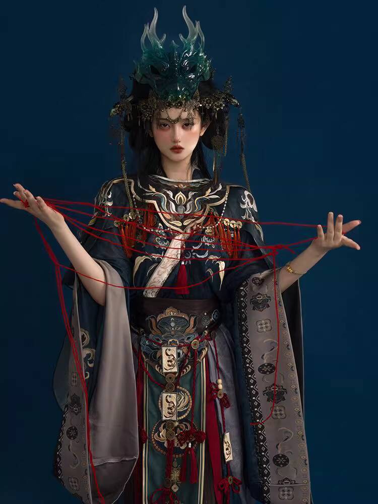 Nakışlı Somut Olmayan Hanfu Ağ - Embroidery Cotton incelemesi ve fiyatı
