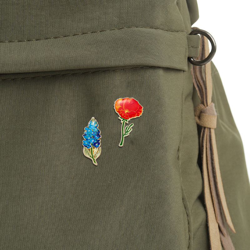 Güzel Çiçek Tema Emaye Pimleri - Embroidery Lips incelemesi ve fiyatı