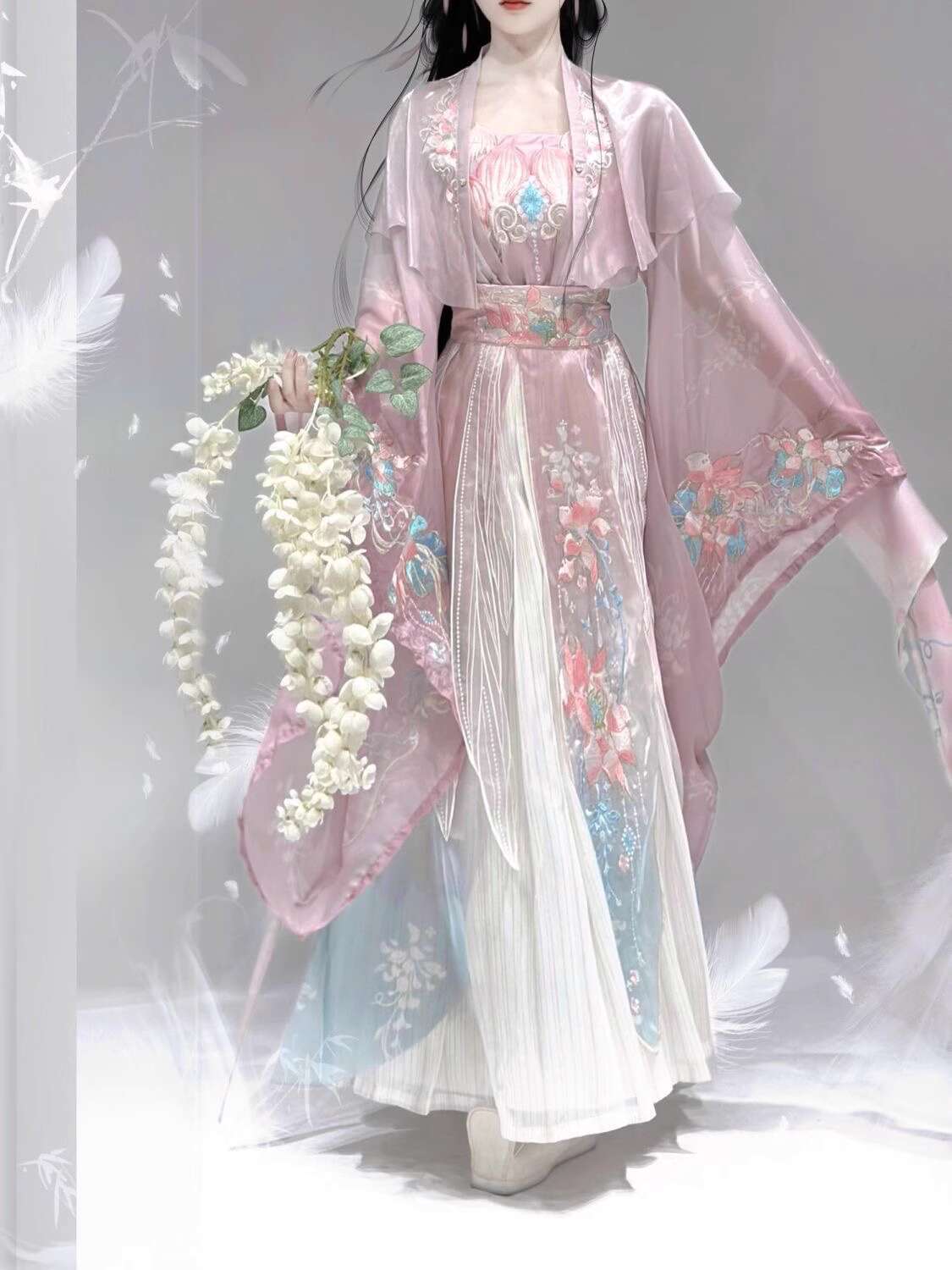 Yeni Hanfu Wei Jinfeng Ağır Sa - Embroidery Cotton incelemesi ve fiyatı