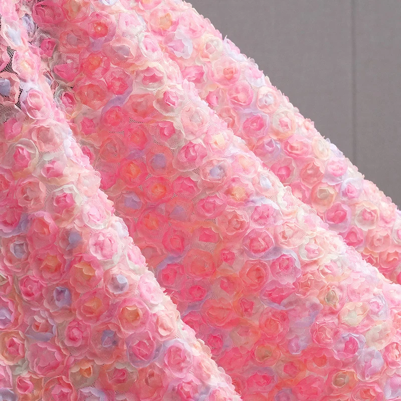 Renkli 3D Çiçek Nakışlı Şerit  - Embroidery Ribbon incelemesi ve fiyatı