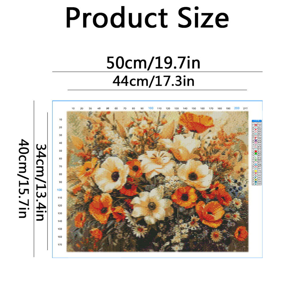 11CT Çapraz Nakış Kitleri Haşh - Embroidery Guide Paper incelemesi ve fiyatı